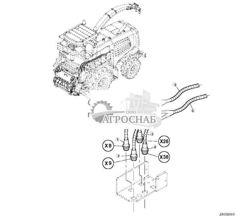 ELECTRONIC BOX WIRING HARNESS (CENTRAL ELECTRIC SYSTEM) 